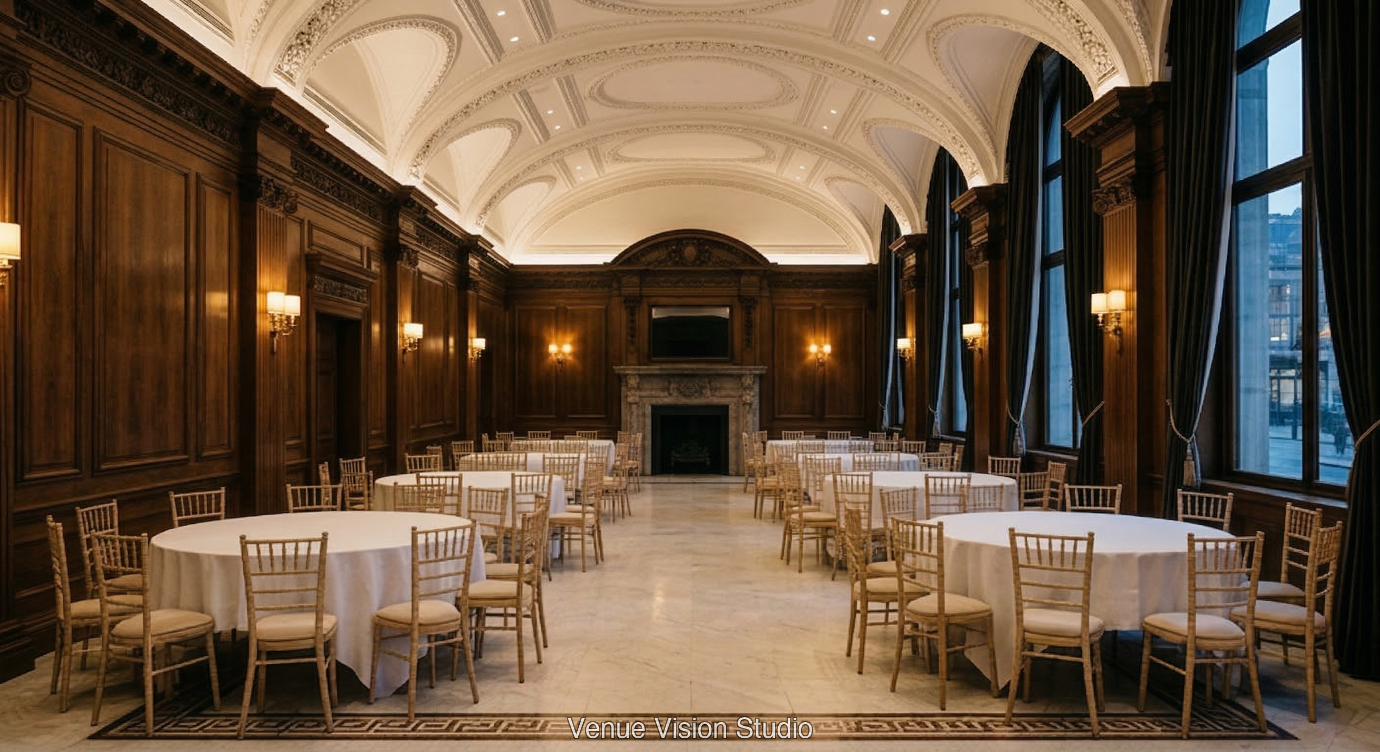 The Coppergate Hotel - Reception Room - AI Visualisation base image
